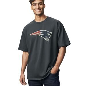 Patriots T Shirt Gray Mens Size Large